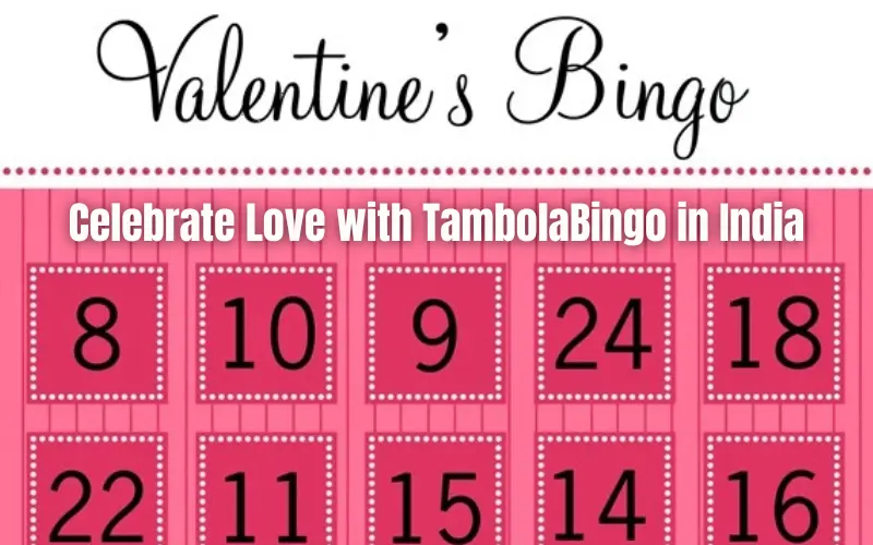 valentine theme tambola tickets